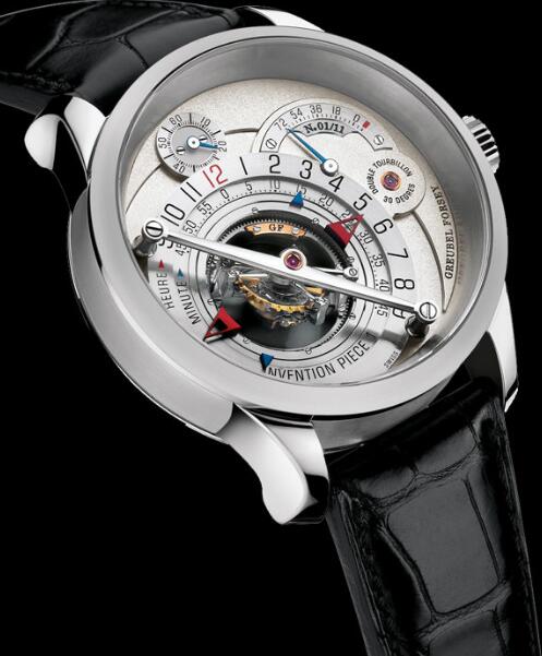 Greubel Forsey Invention Piece 1 Platinum White Dial replica watch